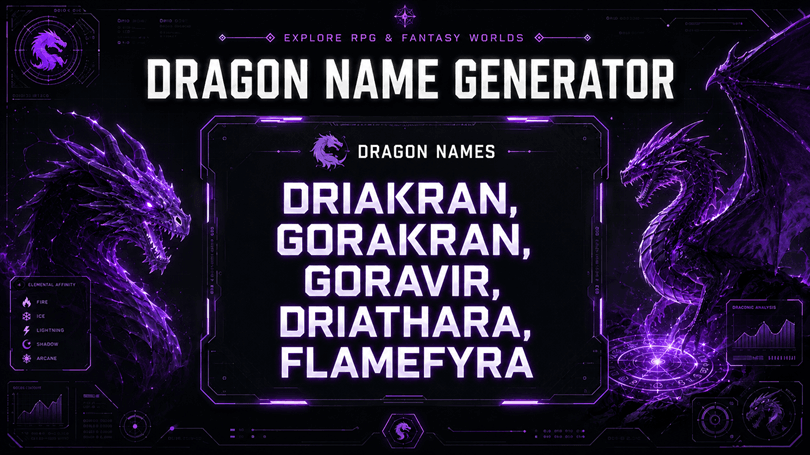 Dragon Name Generator
