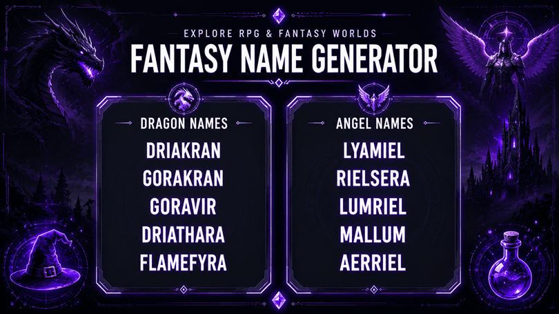 Fantasy Name Generator